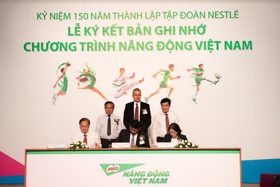 Nestlé tham gia “Phát triển sức bền và tầm vóc người Việt Nam” ảnh 1